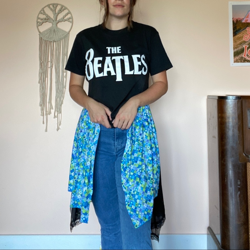 “The Beatles” Upcycled Band Tunic